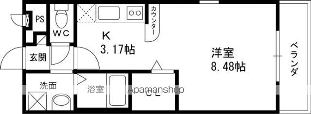 アンプルール 光明池の間取り写真