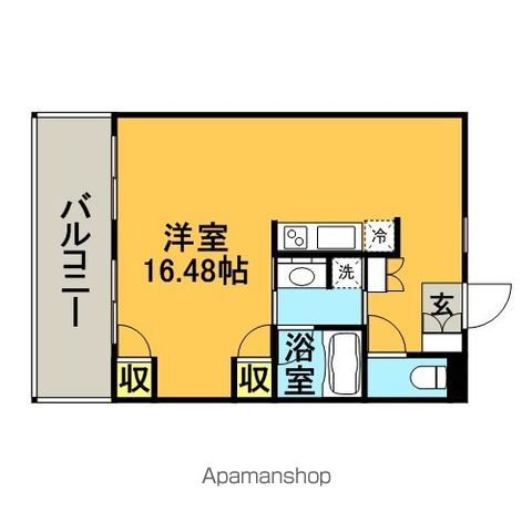 【リアンシエルブルー東比恵の間取り】