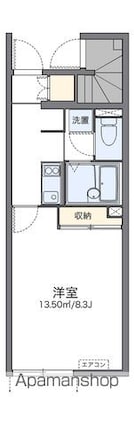 東京都練馬区春日町２丁目[1K/25.06m2]の間取図