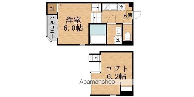 ステージ東中浜の間取り写真