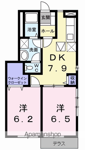リバージュハイツ IIの間取り写真