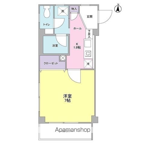 那須ハイライズの間取り写真