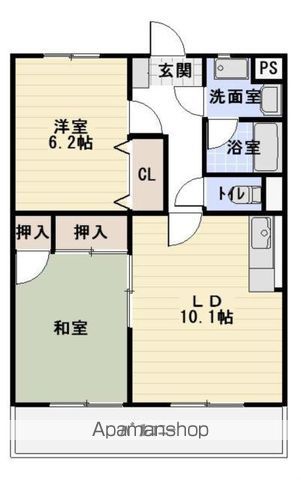 クラウドIIの間取り写真