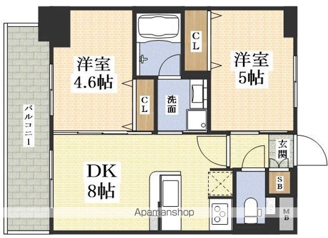 エステムコート新大阪IXグランブライトの間取り写真