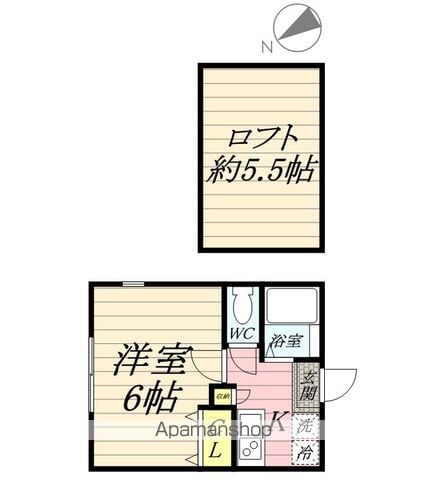 プロムナード鶴見の間取り写真