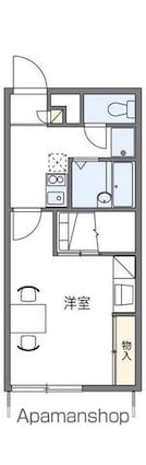 レオパレスＥｓｐｅｒｏｕｎｔｏ[1K/23.18m2]の間取図