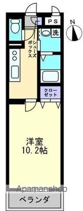 マリベールＹＵＭＥ[1K/32.16m2]の間取図