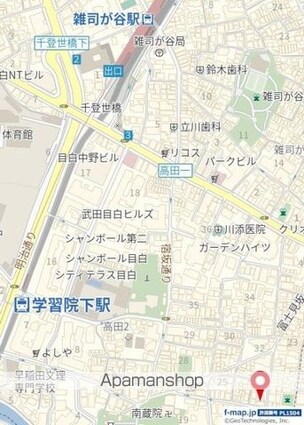 東京都豊島区高田１丁目[1K/20.52m2]の周辺2