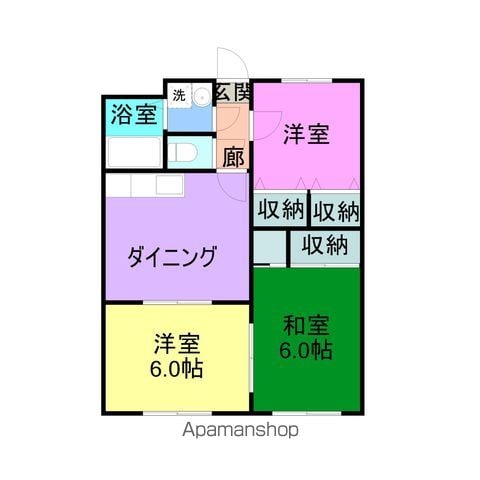 スプレンドールの間取り写真