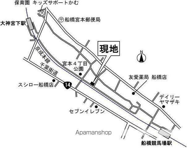 ＭＥＬＤＩＡ宮本 A302 ｜ 千葉県船橋市宮本４丁目10-12（賃貸アパート1K・3階・19.09㎡） その29