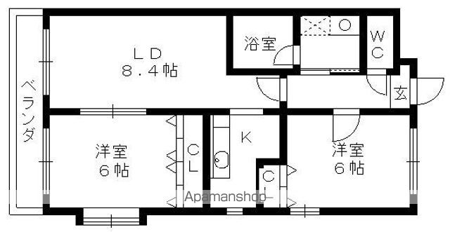 アイルシティSEKOの間取り写真