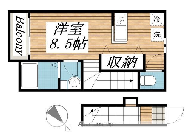 PARK TERRACE 新松戸IIの間取り写真