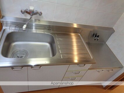 ルシオン木屋[1K/24.65m2]のキッチン