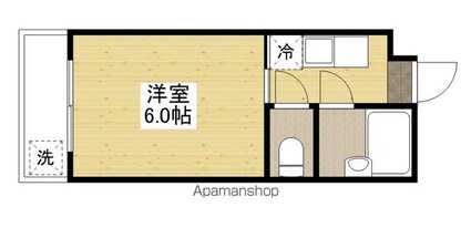 ＢＭ－８ビル[1K/18.09m2]の間取図