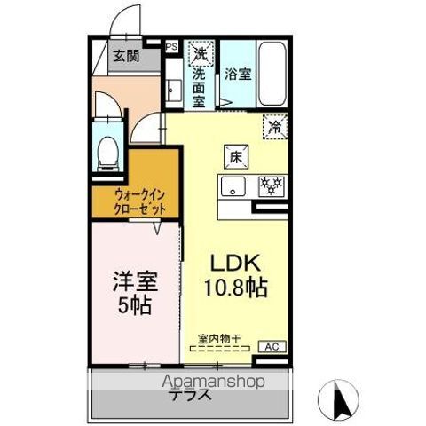 仮）ＤーＲＯＯＭ若松町の間取り