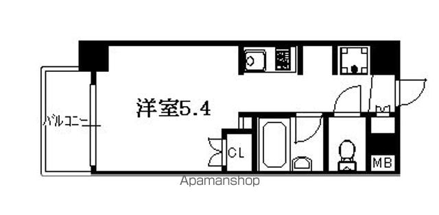 レジディア川崎の間取り写真