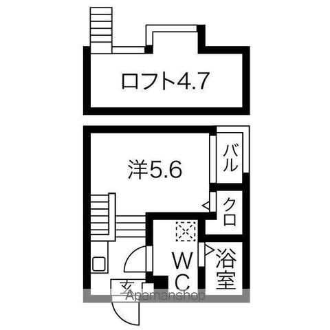 ハーモニーテラス志賀町IIIの間取り写真