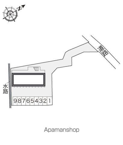 レオパレスＹＯＳＨＩＫＩ 205 ｜ 山梨県甲府市徳行５丁目10-39（賃貸アパート1K・2階・23.18㎡） その14