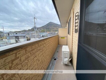 香川県高松市香西北町[2LDK/53.32m2]のバルコニー