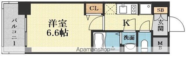 プレサンス新大阪イオリアの間取り写真