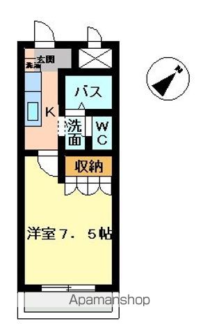 フォルティアの間取り写真