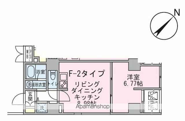 アーバンパーク代々木の間取り写真