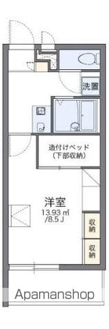 レオパレスグルーデテンポの間取り写真