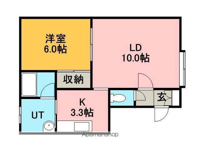 シャローム稲穂の間取り写真