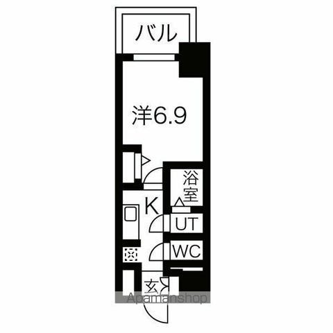 ファステート名古屋駅前ドリームの間取り写真