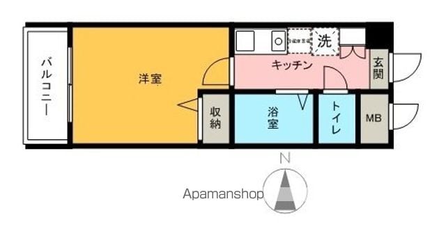 パティオス大橋の間取り写真