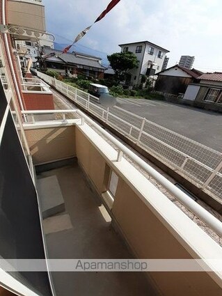 愛媛県新居浜市庄内町４丁目[1R/35.25m2]のバルコニー