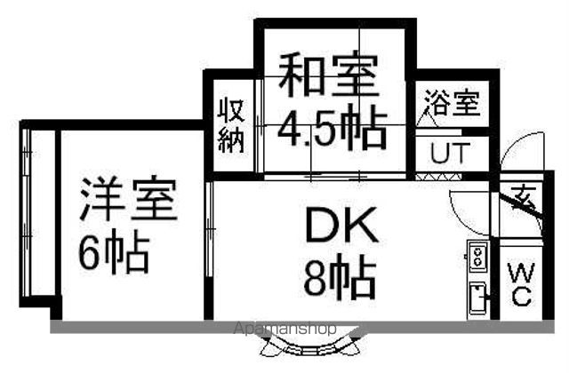 グラン市川の間取り写真