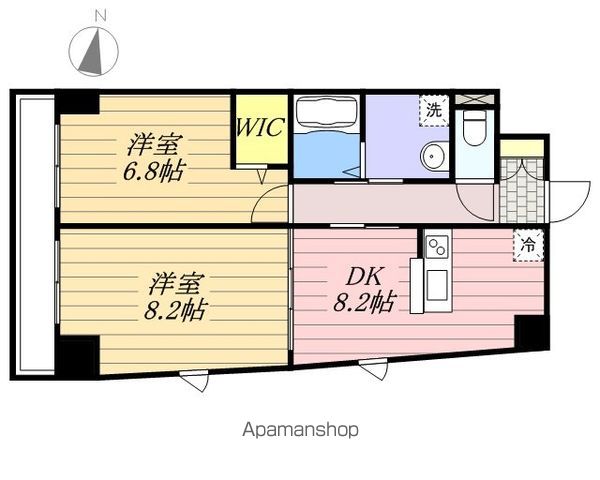 【ＷＨＩＴＥ　ＲＥＳＩＤＥＮＣＥの間取り】