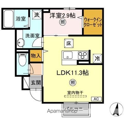 GRAN Mの間取り写真