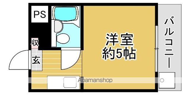 コーポよねだの間取り写真