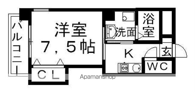 TRUSTY千代田の間取り写真