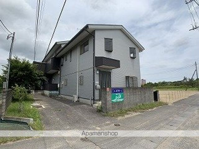 神栖市筒井のアパートの外観1