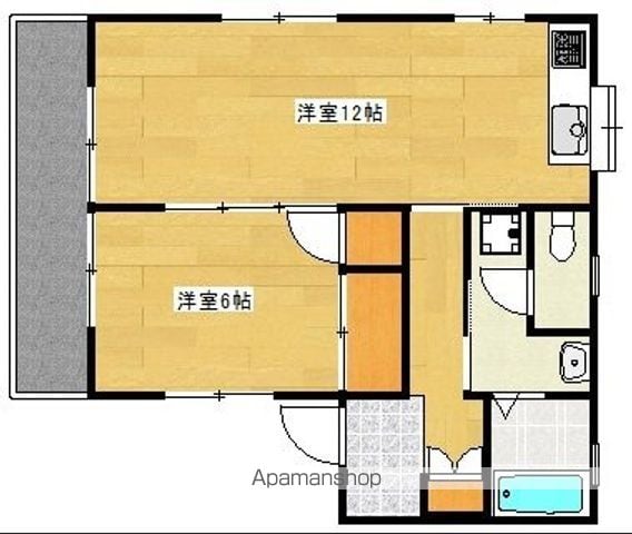 クレセント新都田の間取り写真