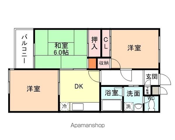 ハイツJUNの間取り写真