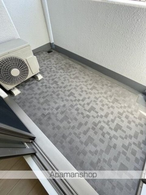 レジデンスＴＫ　吉田[1R/30.96m2]のバルコニー