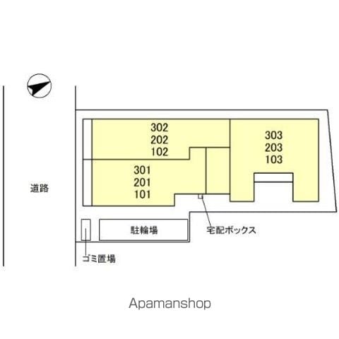 ＶＩＬＬＡ　ＦＥＬＩＣＩＴＥ（ヴィラ　フェリシテ） 302 ｜ 大阪府大阪市住吉区長居４丁目6-9（賃貸アパート2LDK・3階・64.86㎡） その3