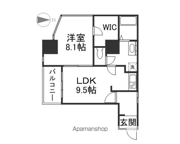 フラット大須の間取り写真