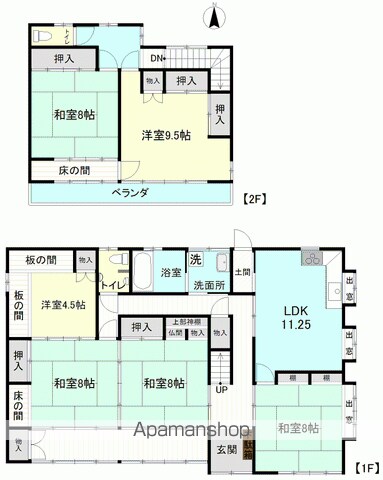 一戸建の間取り