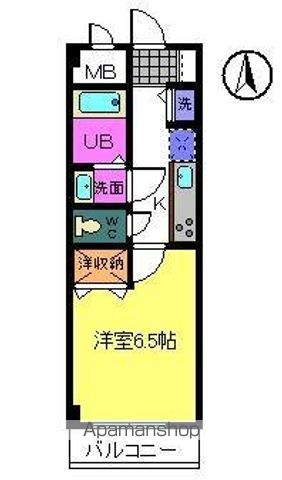 エスパシオ・アローネ鶴見の間取り写真