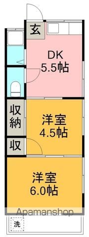 西泉荘の間取り写真