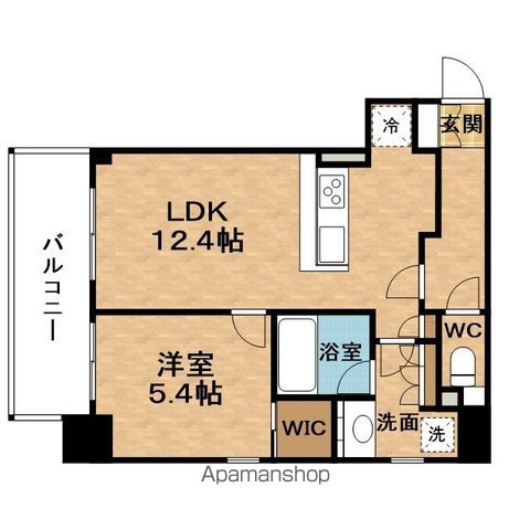 THEPARKHABIOTEMMABASHIの間取り写真