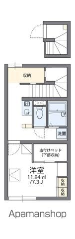 レオパレスミューセントMAYUの間取り写真