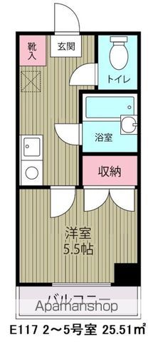 クレストガーデニアの間取り写真