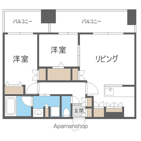 MJSQUARE KOTONIの間取り写真