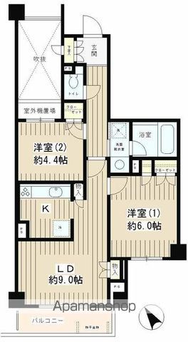 ピュアステージ千歳船橋の間取り